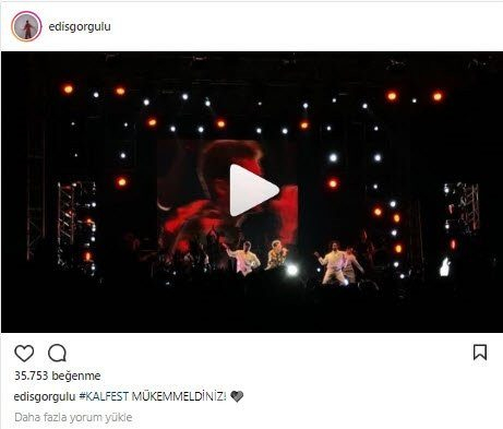 Ünlü isimlerin Instagram paylaşımları