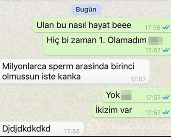 Efsane olmuş whatsapp diyalogları