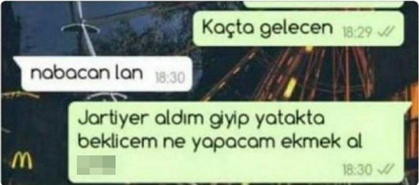 Efsane olmuş whatsapp diyalogları