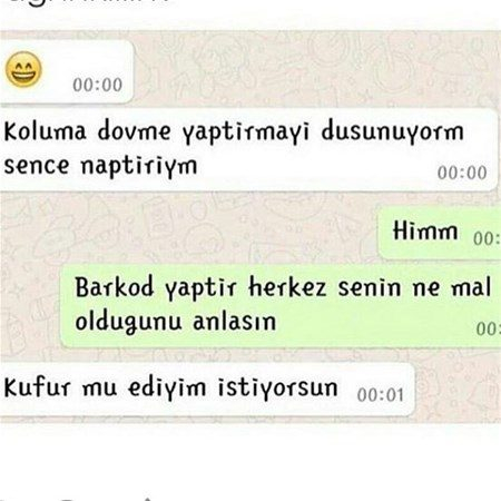 Efsane olmuş whatsapp diyalogları