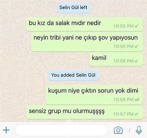 Efsane olmuş whatsapp diyalogları