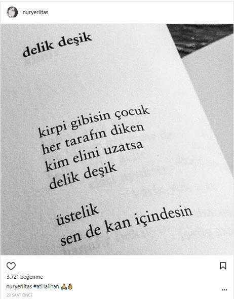Ünlü isimlerin Instagram paylaşımları
