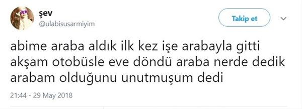 Efsane haline gelmiş komik tweetler