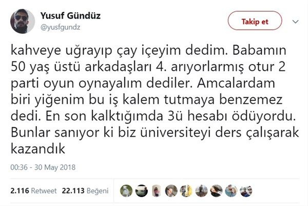 Efsane haline gelmiş komik tweetler