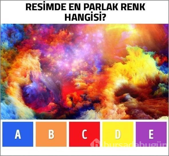 Sosyal medya bu soruya yanıt arıyor: Resimde kaç renk var?