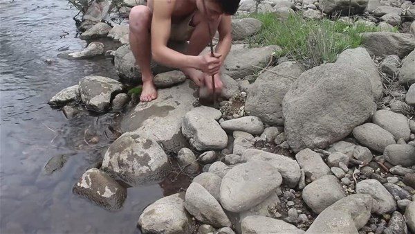 Basit balık avlama yöntemi