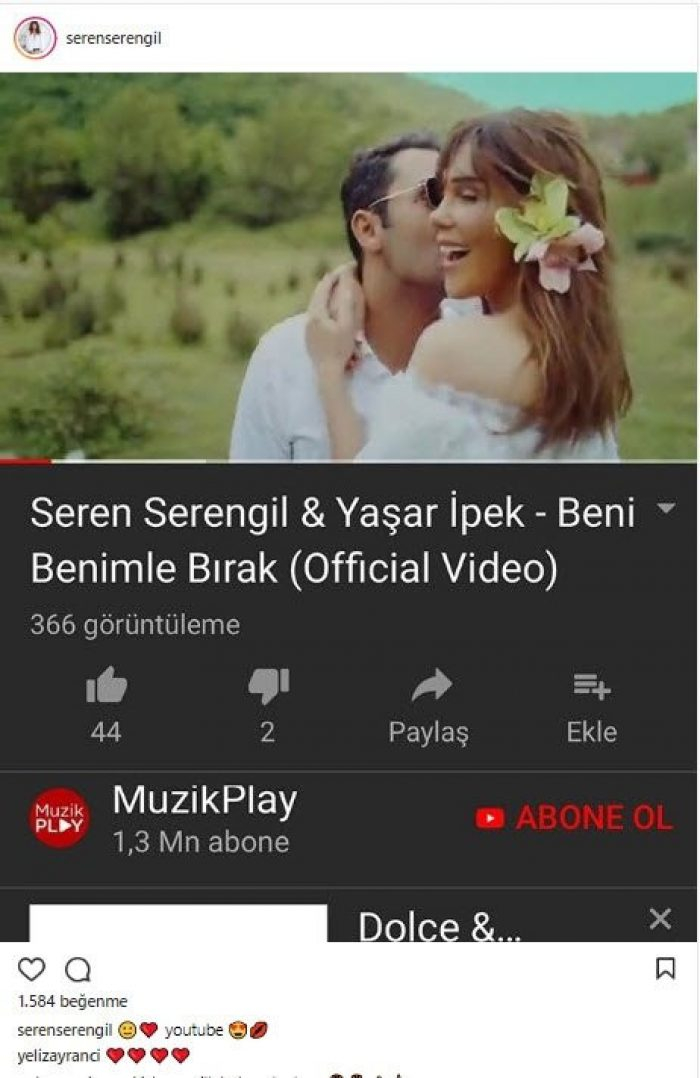 Ünlü isimlerin Instagram paylaşımları