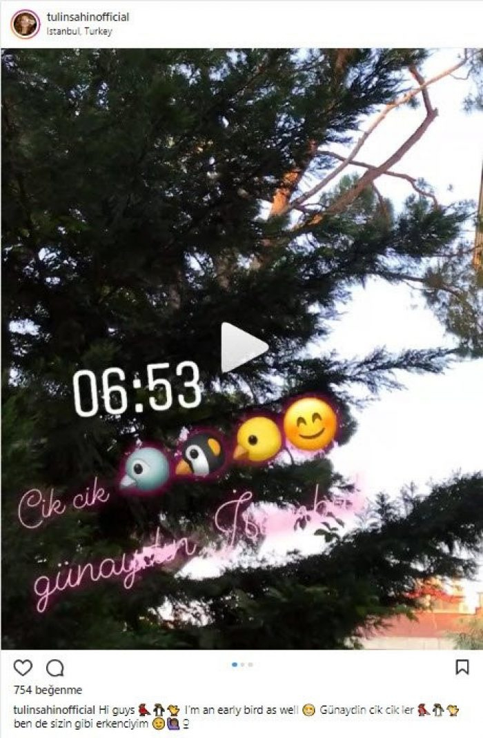 Ünlü isimlerin Instagram paylaşımları