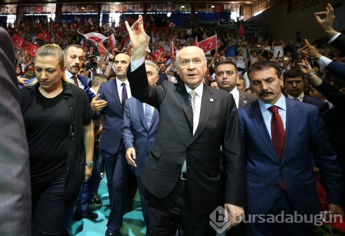 Devlet Bahçeli'den Bursa'da çok sert sözler: Saat ayarlı alçaklar 