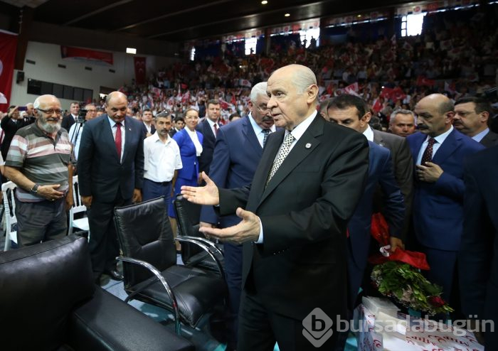 Devlet Bahçeli'den Bursa'da çok sert sözler: Saat ayarlı alçaklar 