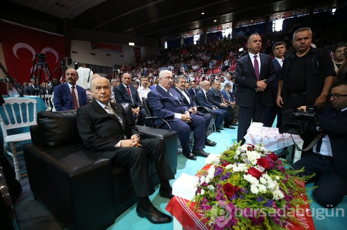 Devlet Bahçeli'den Bursa'da çok sert sözler: Saat ayarlı alçaklar 