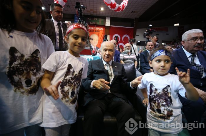 Devlet Bahçeli'den Bursa'da çok sert sözler: Saat ayarlı alçaklar 