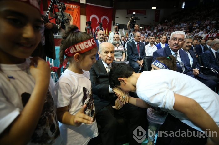 Devlet Bahçeli'den Bursa'da çok sert sözler: Saat ayarlı alçaklar 