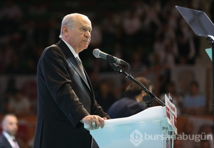 Devlet Bahçeli'den Bursa'da çok sert sözler: Saat ayarlı alçaklar 