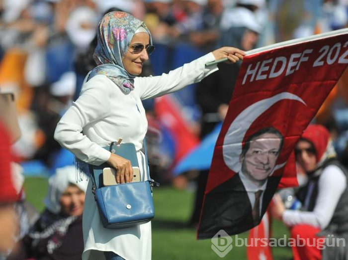 Cumhurbaşkanı Recep Tayyip Erdoğan Bursa mitinginde vatandaşlara seslendi	