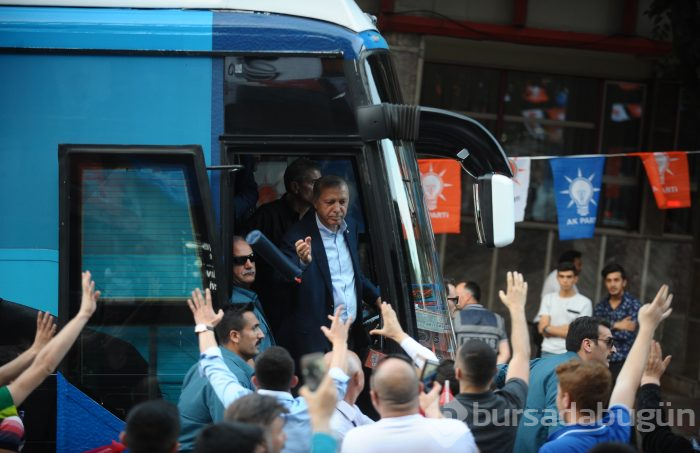 Cumhurbaşkanı Recep Tayyip Erdoğan Bursa mitinginde vatandaşlara seslendi	