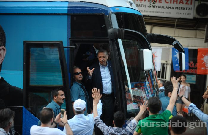 Cumhurbaşkanı Recep Tayyip Erdoğan Bursa mitinginde vatandaşlara seslendi	