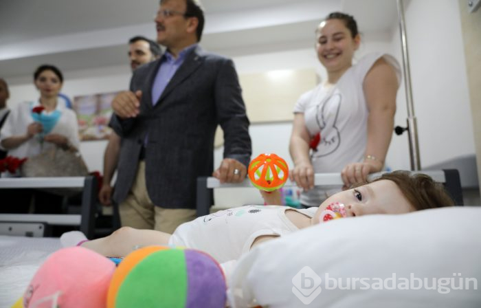 Başbakan Yardımcısı Çavuşoğlu'ndan Bursa Özel Esentepe Hastanesi'ne ziyaret