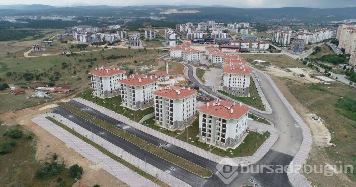 Bursa'da TOKİ'nin emekliler için yaptığı konutlar görücüye çıktı 