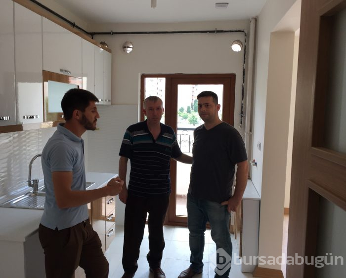 Bursa'da TOKİ'nin emekliler için yaptığı konutlar görücüye çıktı 