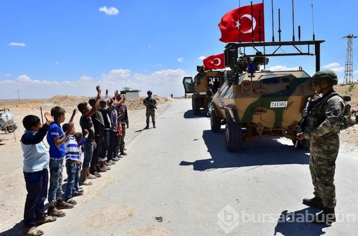 Türk askerinin girdiği Münbiç'ten görüntüler!