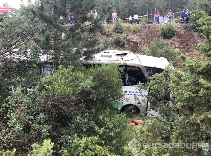 Bursa'da otobüs devrildi: Ölü ve yaralılar var