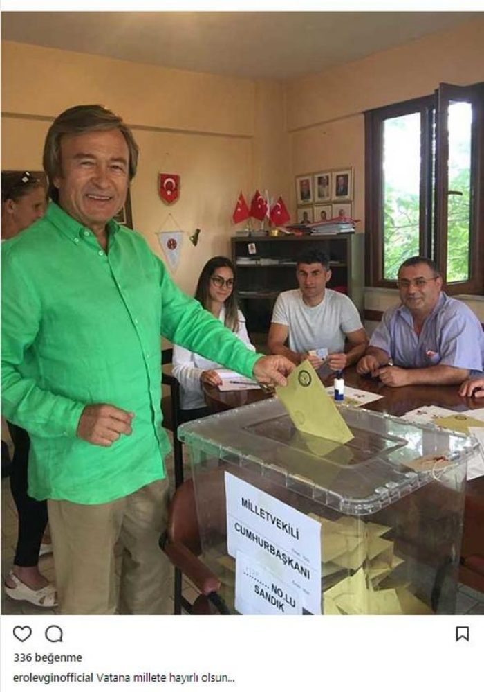 Ünlüler sandık başına gitti