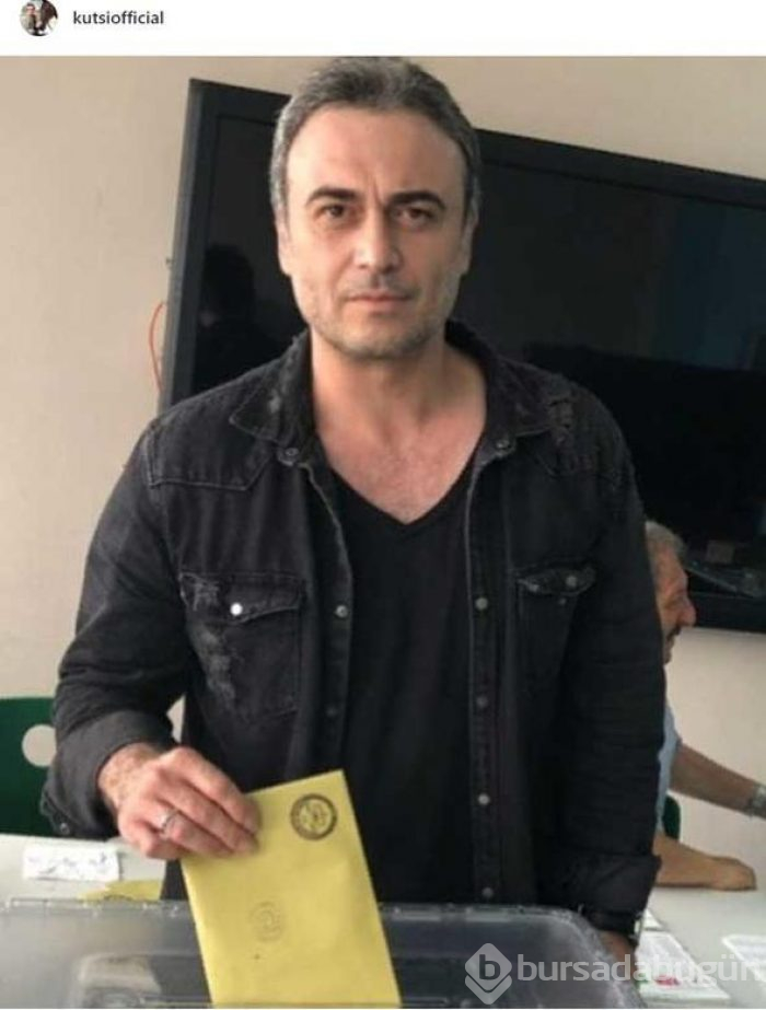 Ünlüler sandık başına gitti