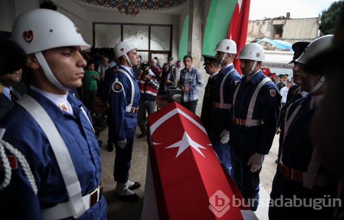 Bursalı Şehit Uzman Çavuş İsa Özkan son yolculuğuna uğurlandı
