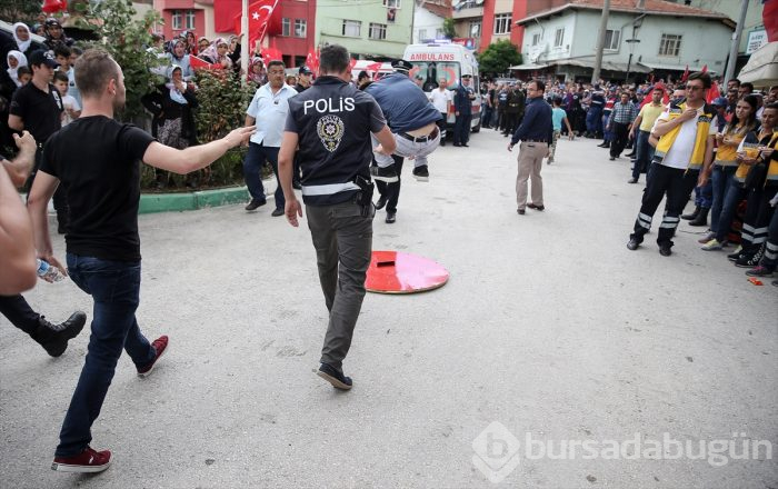 Bursalı Şehit Uzman Çavuş İsa Özkan son yolculuğuna uğurlandı