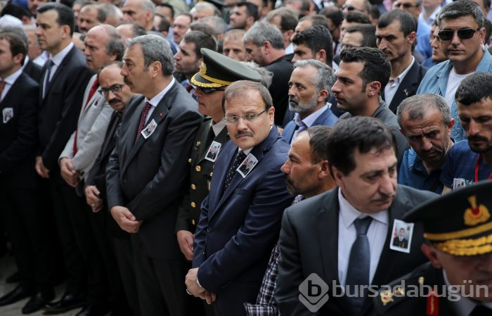 Bursalı Şehit Uzman Çavuş İsa Özkan son yolculuğuna uğurlandı