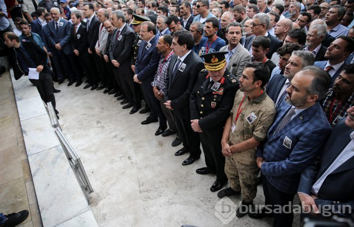 Bursalı Şehit Uzman Çavuş İsa Özkan son yolculuğuna uğurlandı