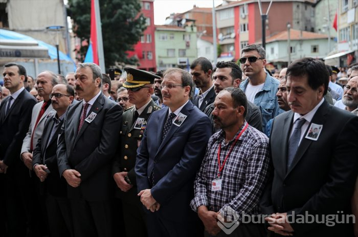 Bursalı Şehit Uzman Çavuş İsa Özkan son yolculuğuna uğurlandı