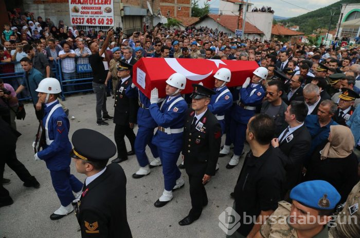 Bursalı Şehit Uzman Çavuş İsa Özkan son yolculuğuna uğurlandı