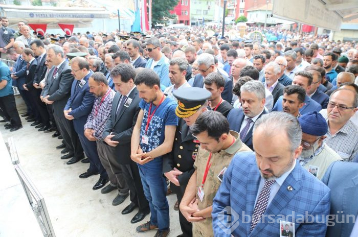 Bursalı Şehit Uzman Çavuş İsa Özkan son yolculuğuna uğurlandı