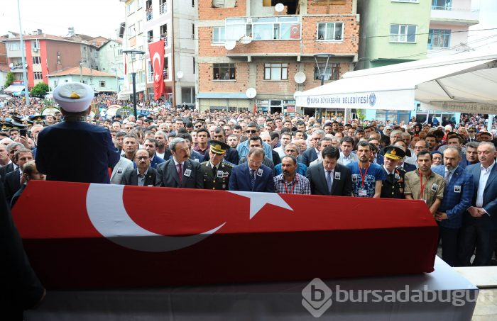 Bursalı Şehit Uzman Çavuş İsa Özkan son yolculuğuna uğurlandı