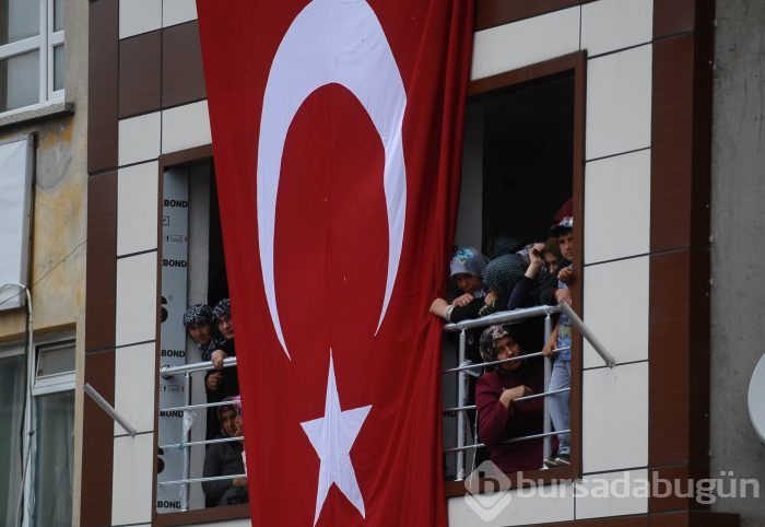 Bursalı Şehit Uzman Çavuş İsa Özkan son yolculuğuna uğurlandı
