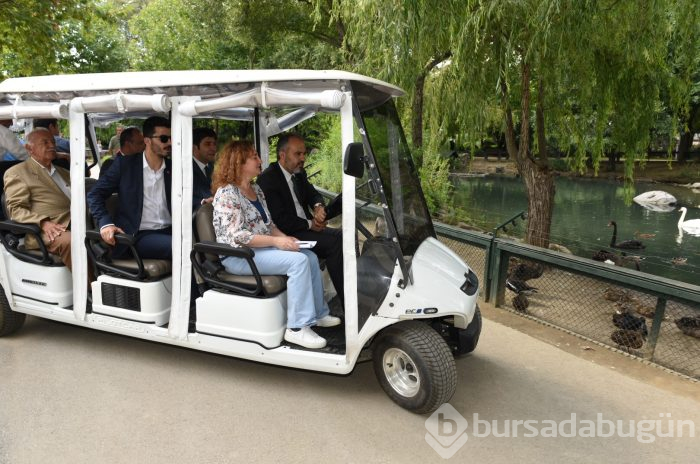 Bursa Hayvanat Bahçesi'nin yeni misafirleri görücüye çıktı