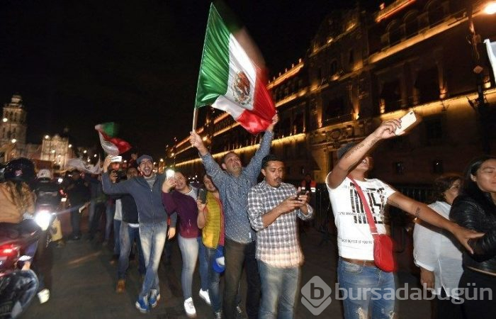 Meksika'da solcu adayın tarihi zaferi: 30 puan farkla kazandı
