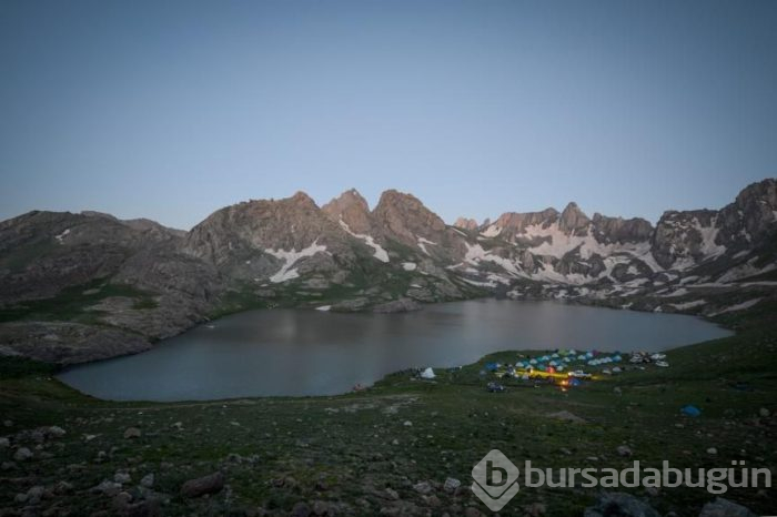 Hakkari'de Sat Buzul Gölleri'nde doğa festivali