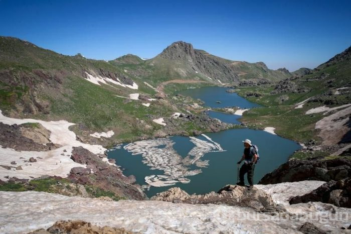 Hakkari'de Sat Buzul Gölleri'nde doğa festivali