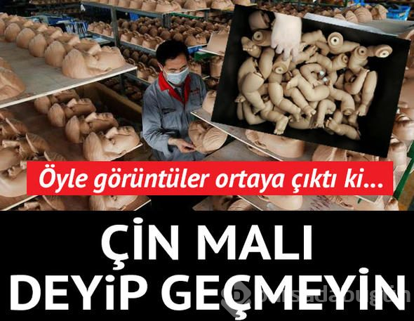 'Çin malı' deyip geçmeyin! Öyle görüntüler çıktı ki...