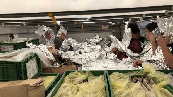 Alüminyum folyoya sardılar! Böyle yakalandılar

