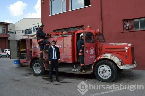 İtfaiyenin emektarı hurdaya değil müzeye gidecek