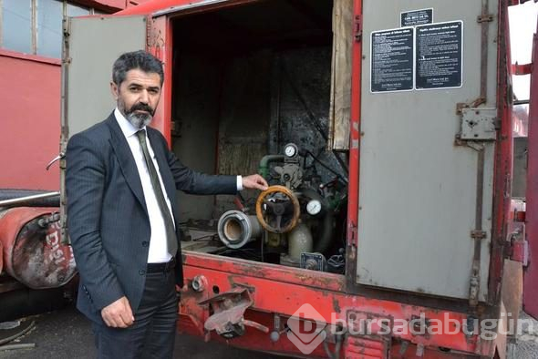 İtfaiyenin emektarı hurdaya değil müzeye gidecek