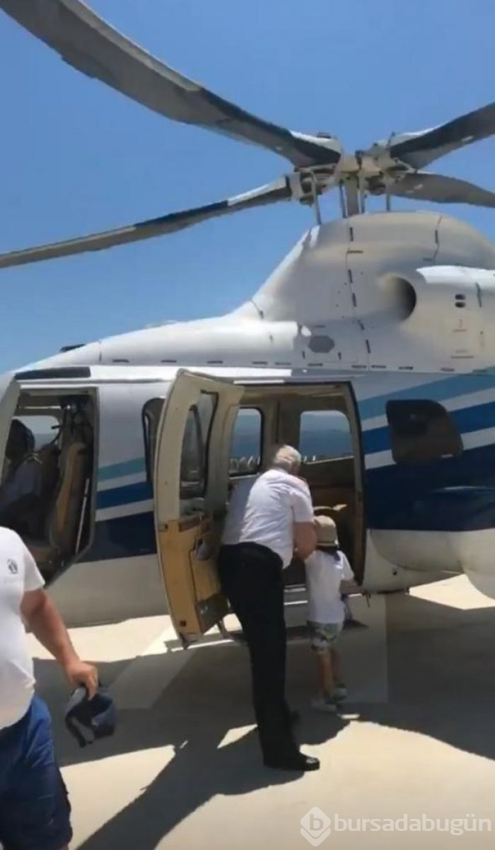 'Anne babam helikopterini mi değiştirdi'
