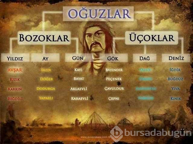 Türkler'in soy ağacının il il listesi!
