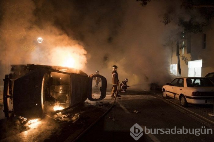 Fransa'da polis bir genci vurdu, sokaklar karıştı
