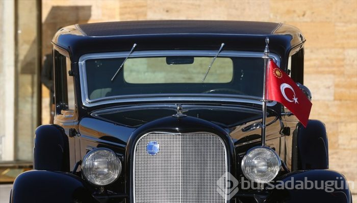 Atatürk'ün otomobilinin restorasyonu tamamlandı