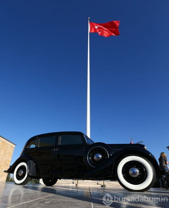 Atatürk'ün otomobilinin restorasyonu tamamlandı